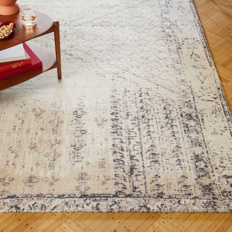Distressed Ensi Rug West Elm United Kingdom